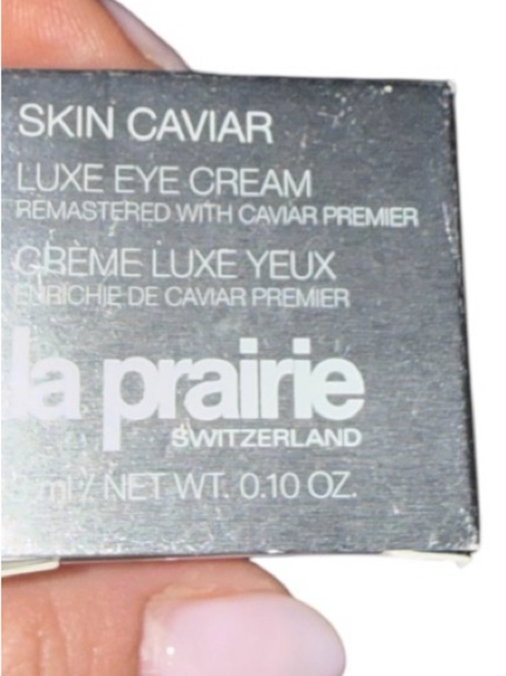 La Prairie Skin Caviar Luxe Eye Cream 0.1oz 3ml Deluxe New In Box